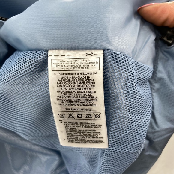 Adidas Wandertag 2L Long Sleeve ‘Raw Grey’ Jacket Woman’s Size XLarge - Picture 7 of 7